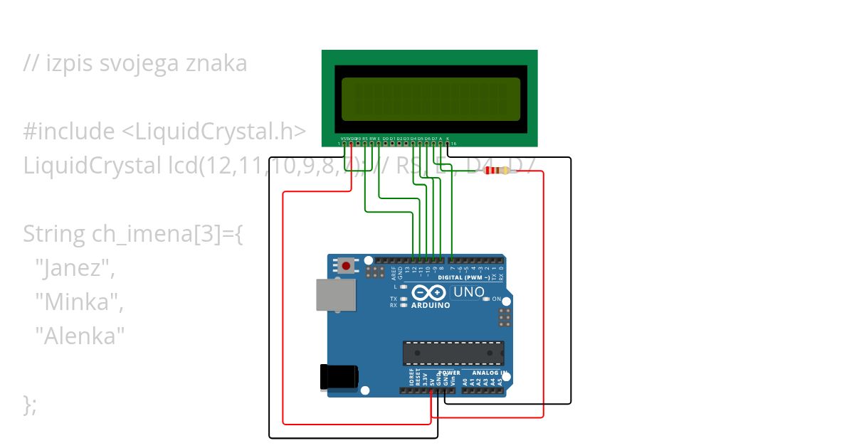 lcd zaslon vaja 5 simulation