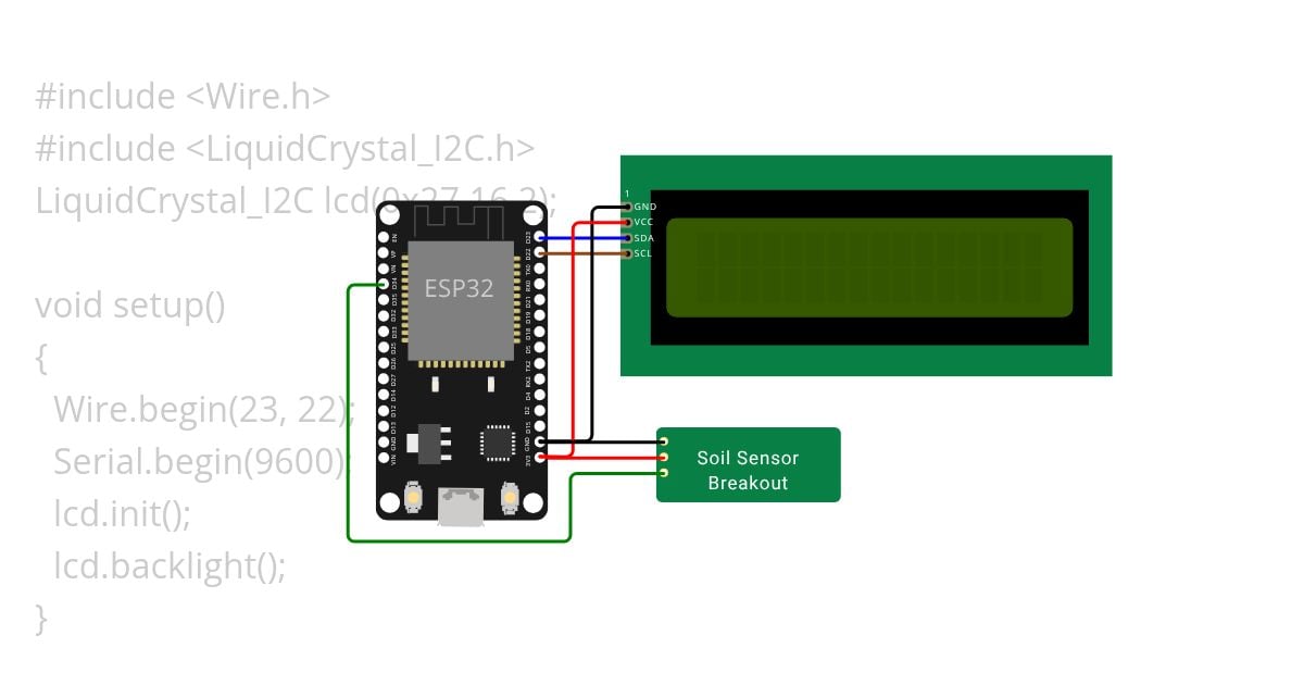 Soil Sensor with ESP32_Naimish simulation
