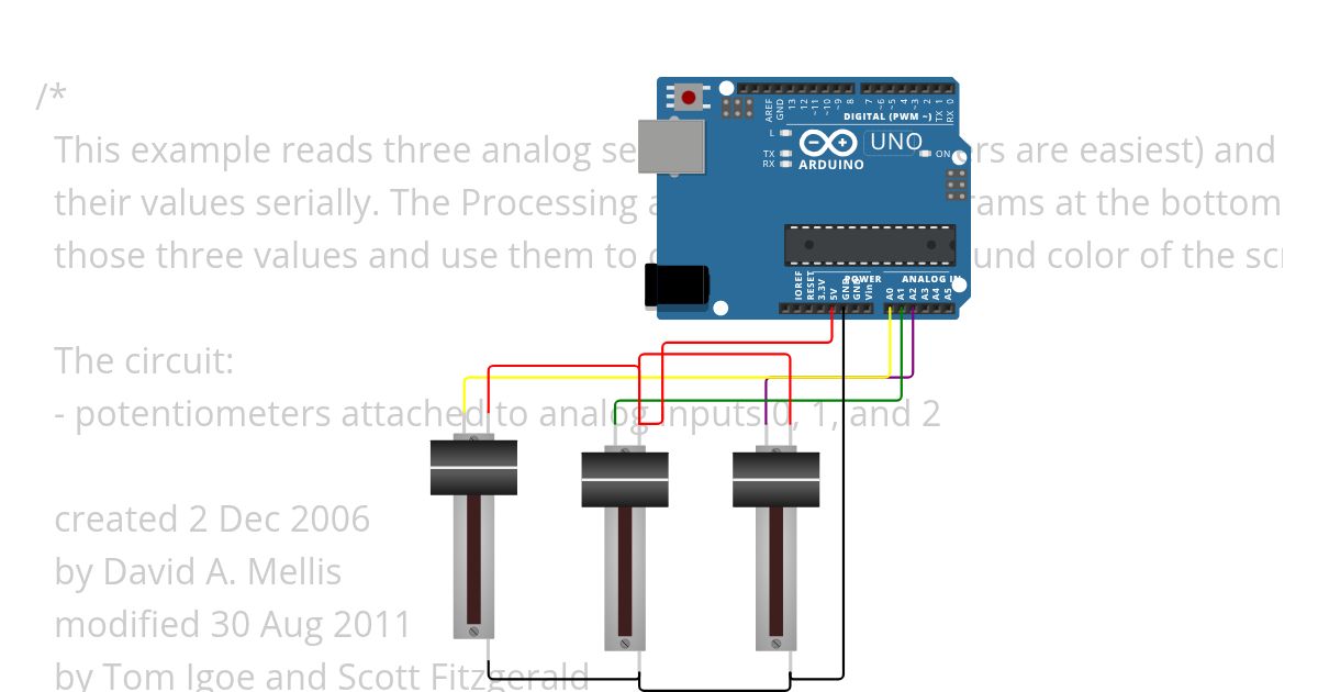 3-POT-SERIAL-CALIBRATION simulation