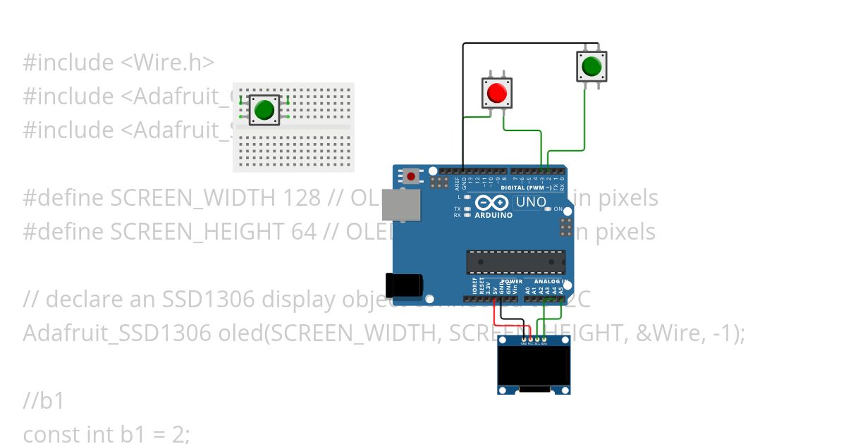 Count and OLED simulation