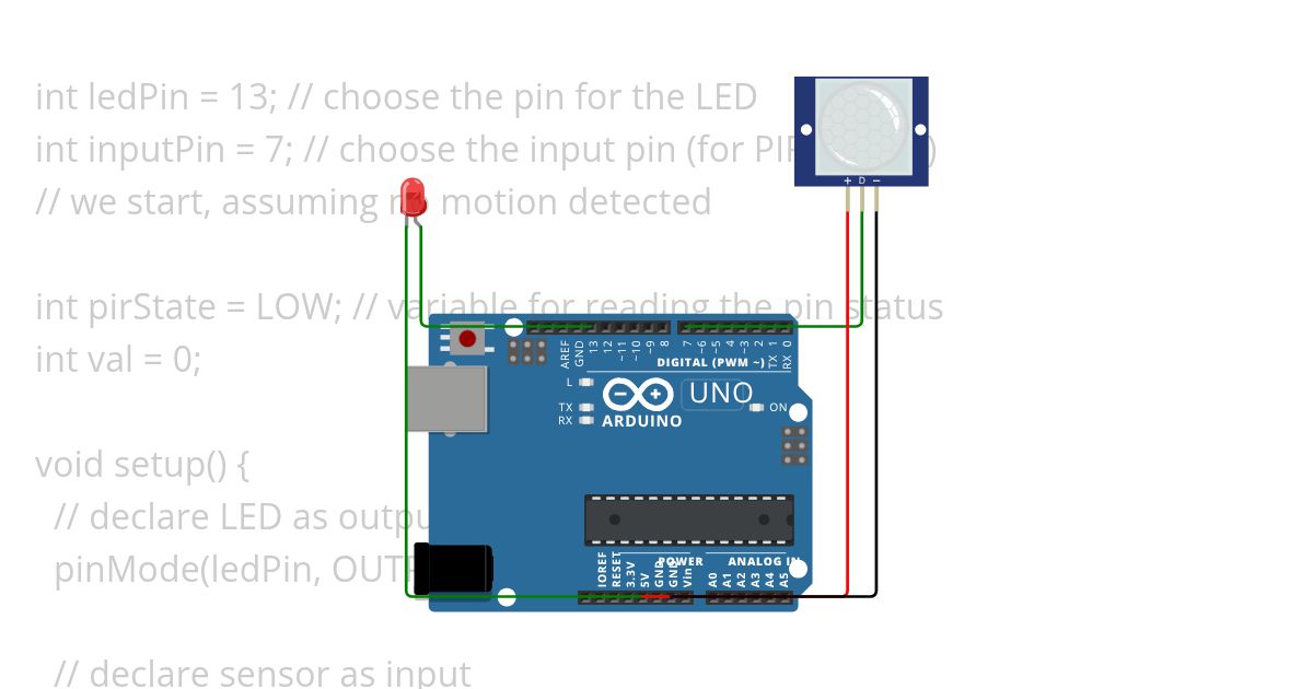 STEMUP - Session 2|PIR Sensor simulation