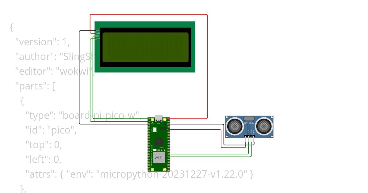 LCD's simulation