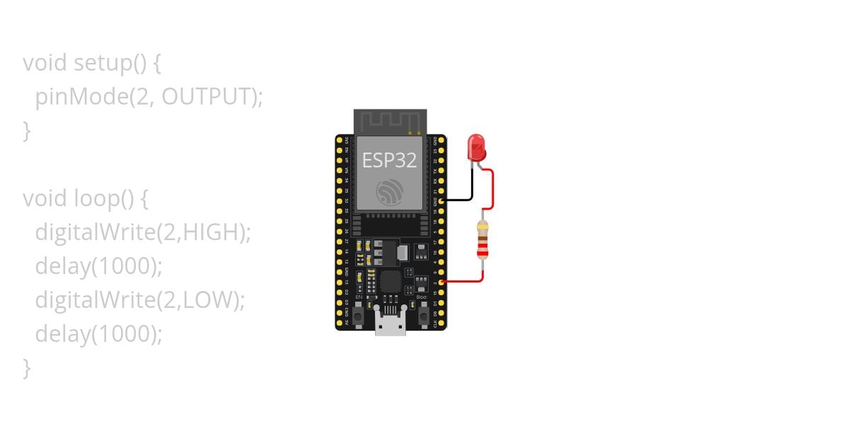 Projeto Pisca Led simulation