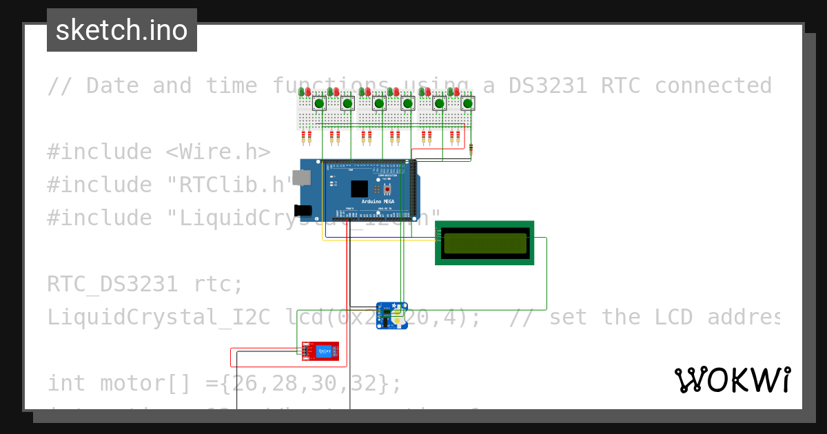 horse feeder amelioCopy - Wokwi ESP32, STM32, Arduino Simulator