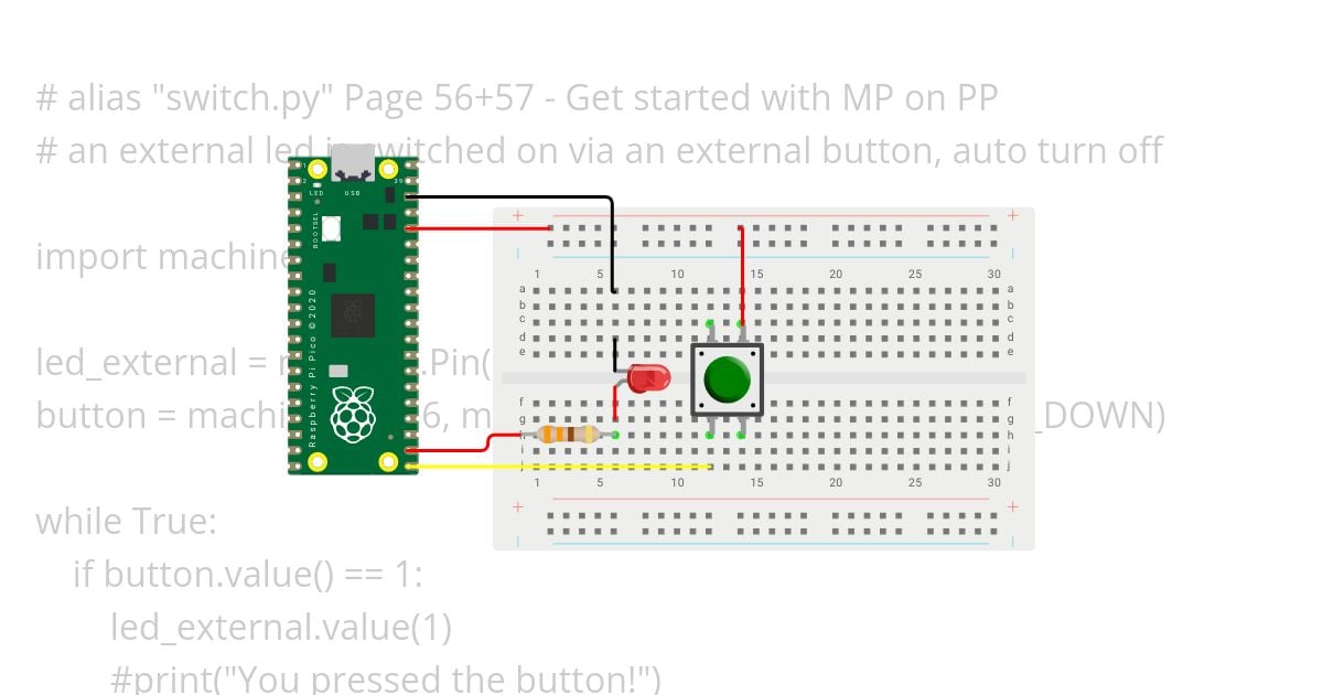 Led_Push-Button simulation