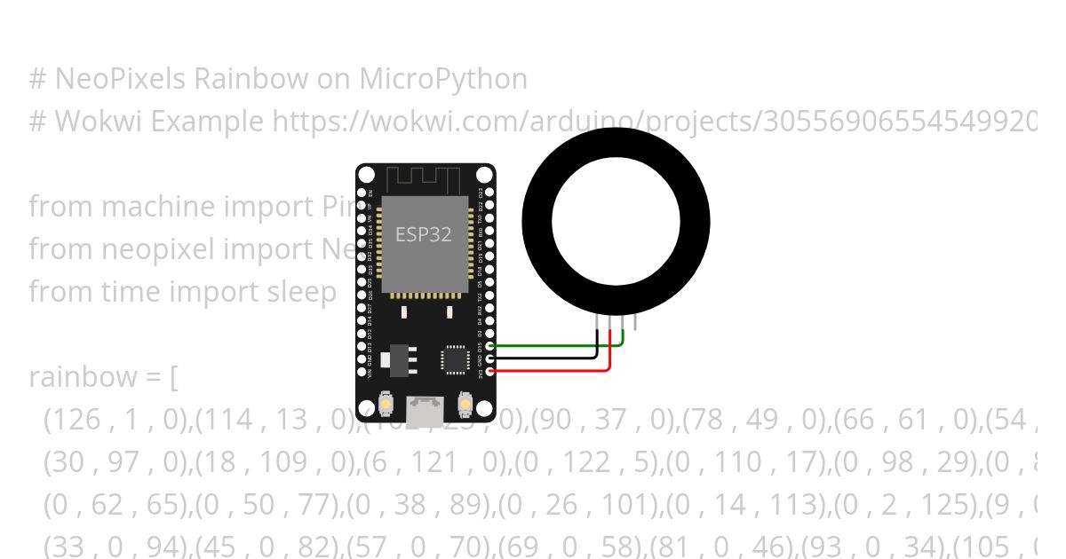 esp32-micropython-neopixels Copy simulation