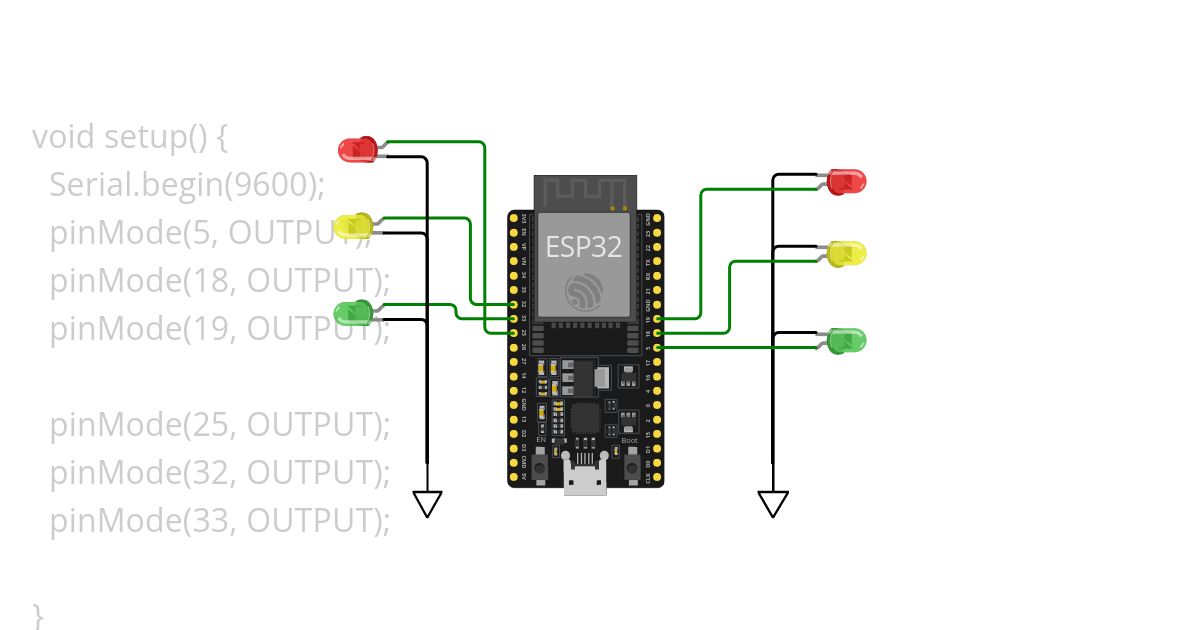 SerialCommunicationESP32 simulation