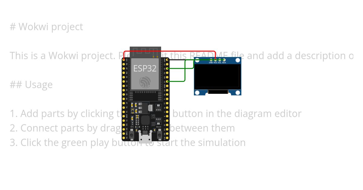 TX Menu ESP32 Test simulation