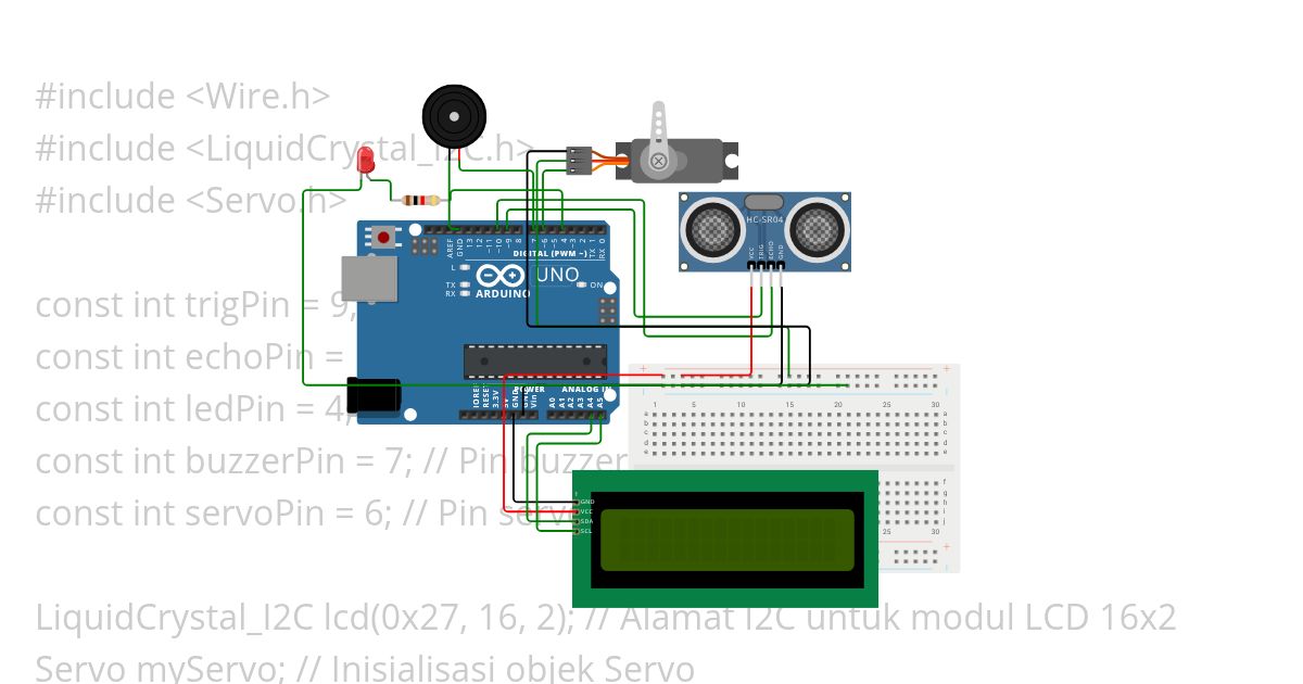 Arduino uno simulation