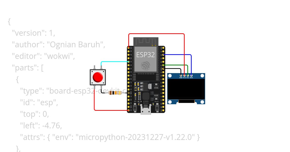 [4] ESP32 MicroPython Temperature Control Unit  simulation