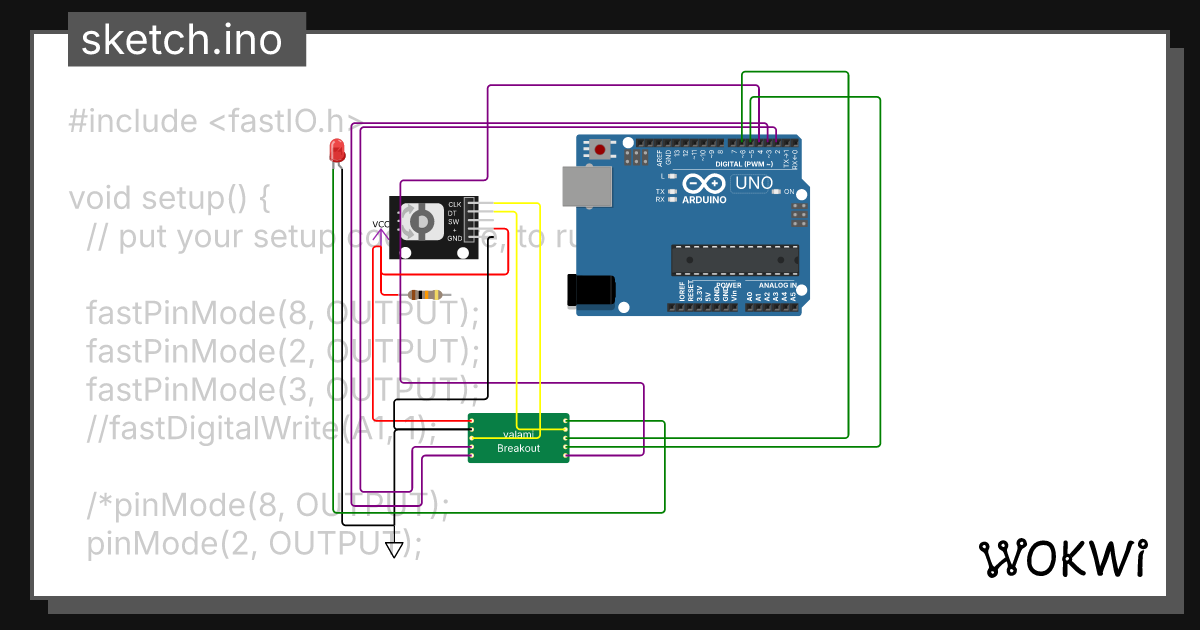 1x 2x 4x encoder counter verilog Arduino read spi2 - Wokwi ESP32, STM32 ...