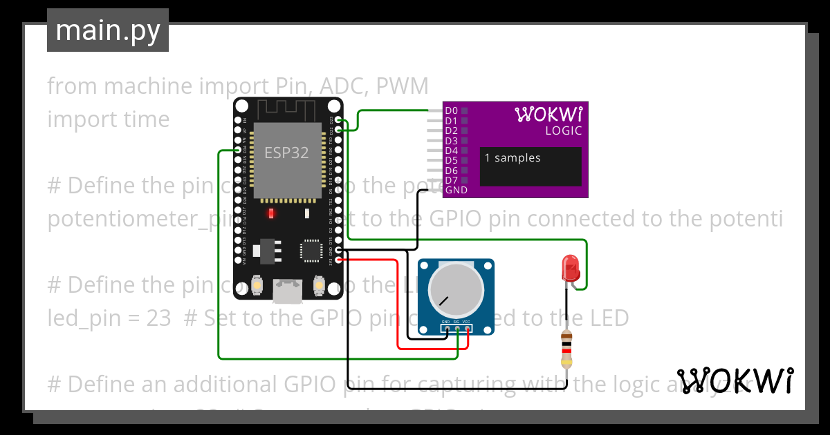 TE411 Finals Performance Innovative Task 2 - Wokwi ESP32, STM32 ...