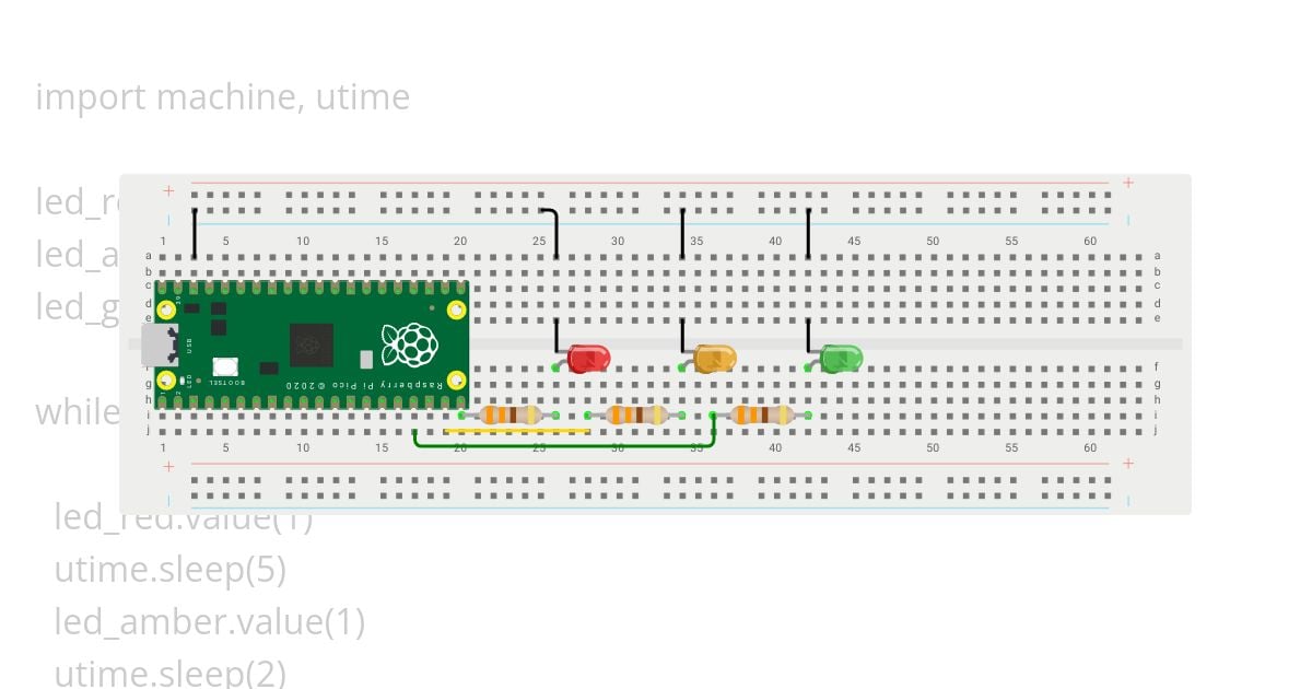 Traffic light controller simulation