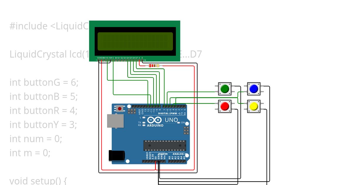 LCD 6 simulation
