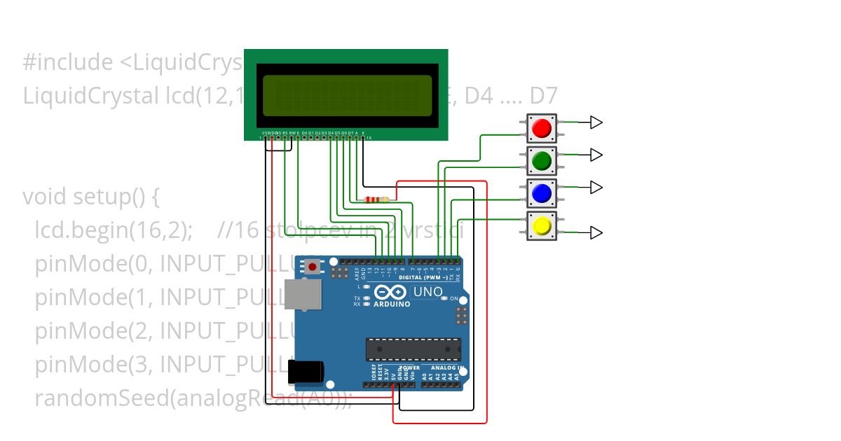 LCD 5 simulation