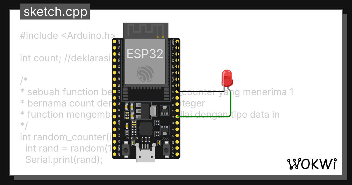 Training 1 programming krai 2024 wokwi esp32 stm32 arduino simulator