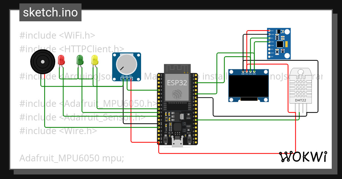 Wokwi - Online ESP32, STM32, Arduino Simulator