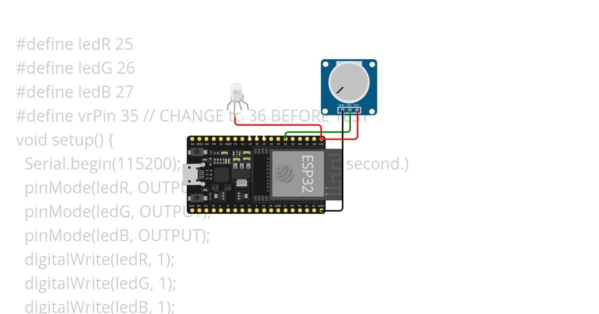 RGB with VResistor simulation