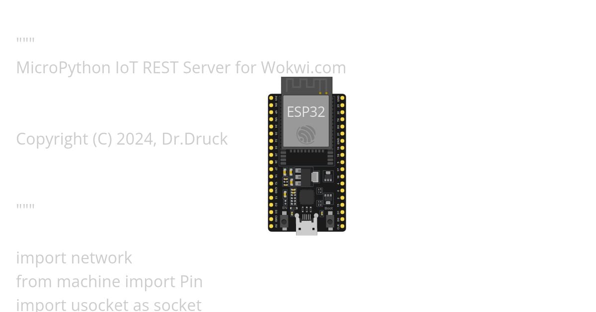 ESP REST Server simulation