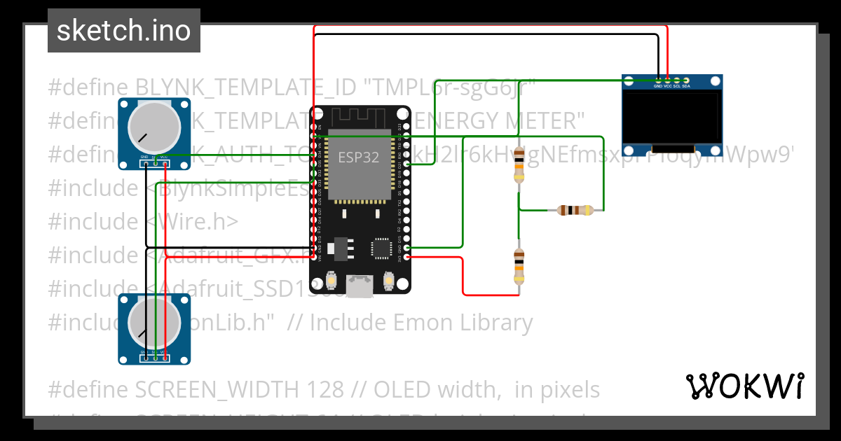 ENERGY METER V1 Copy - Wokwi ESP32, STM32, Arduino Simulator