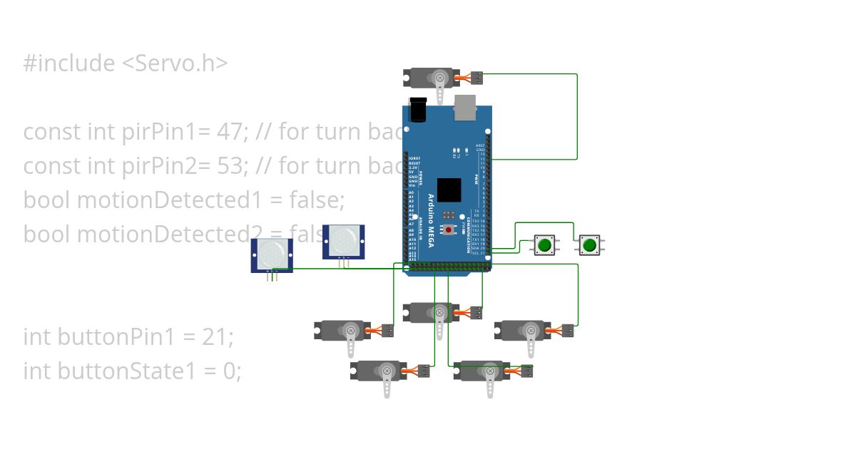Mini Robo(mega) simulation