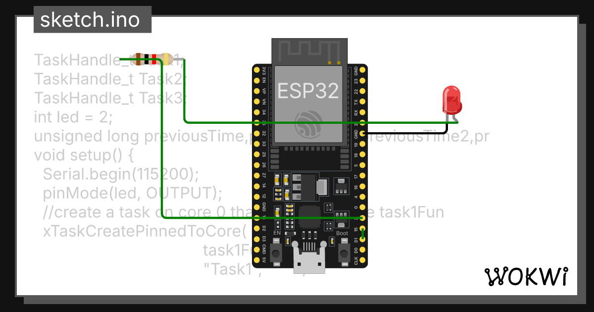 Wokwi online esp32 stm32 arduino simulator