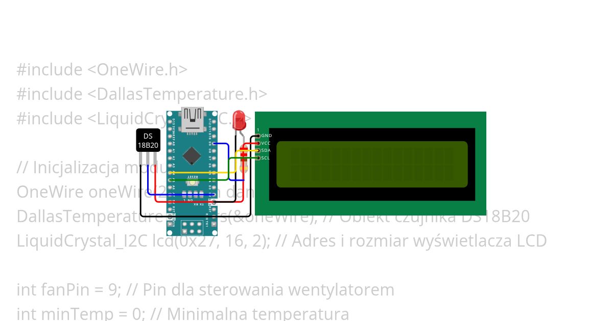 termostat arduino simulation