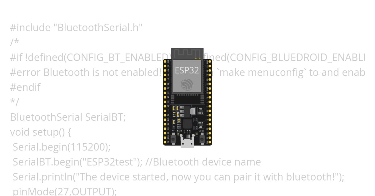 BLUETOOTH simulation