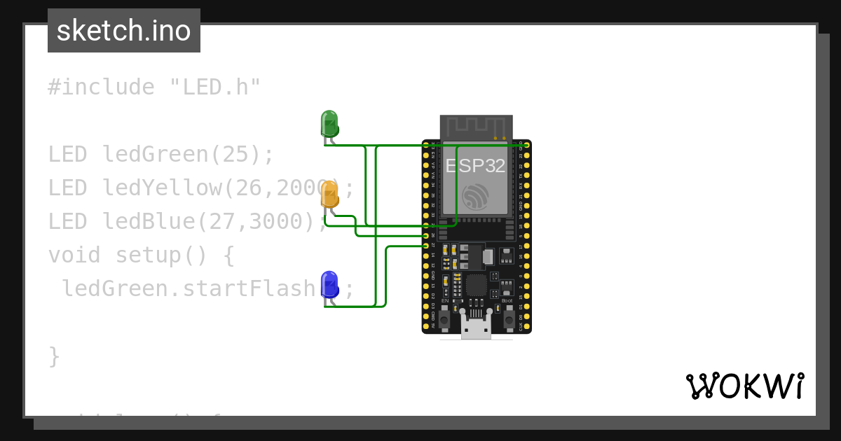 Wokwi online esp32 stm32 arduino simulator