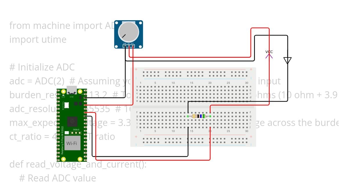 MultiMeter simulation