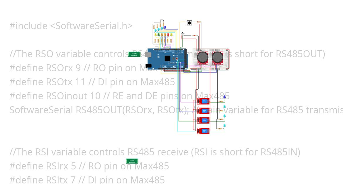 RS485 simulation