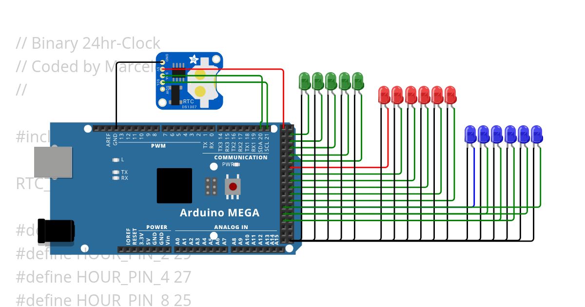 Binary 24hr-Clock [MB] simulation