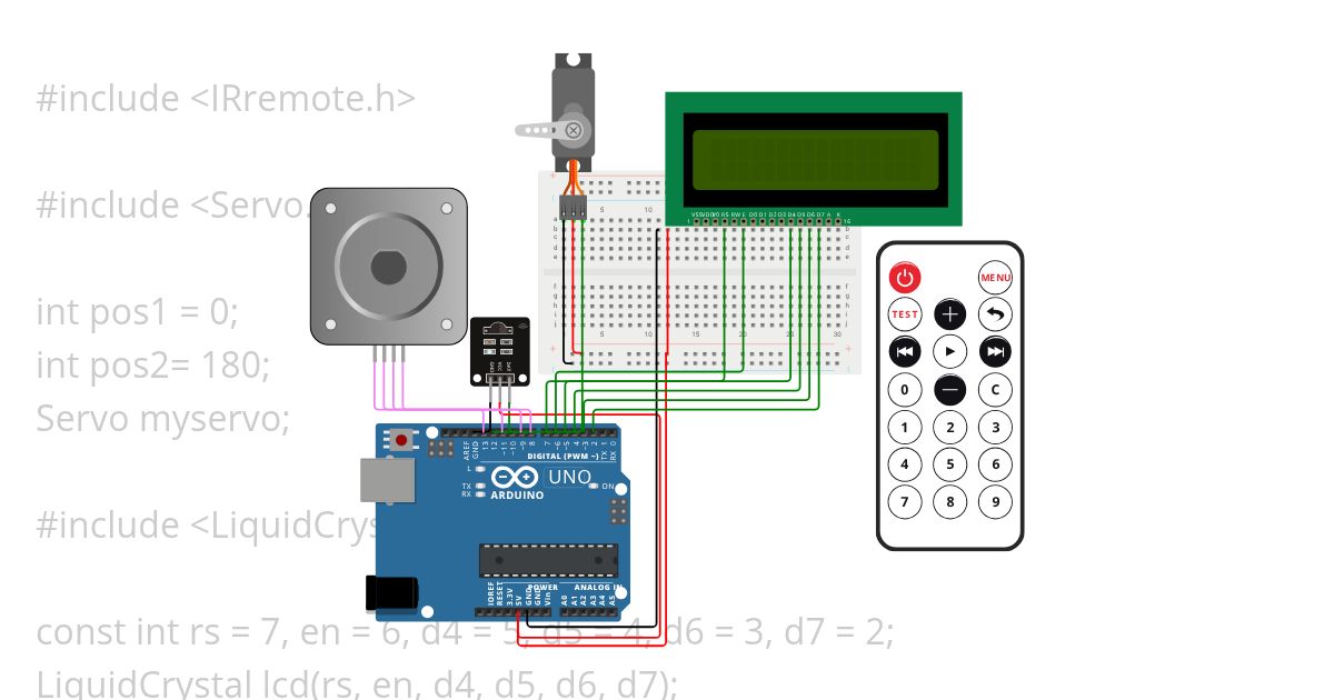Remote Control simulation
