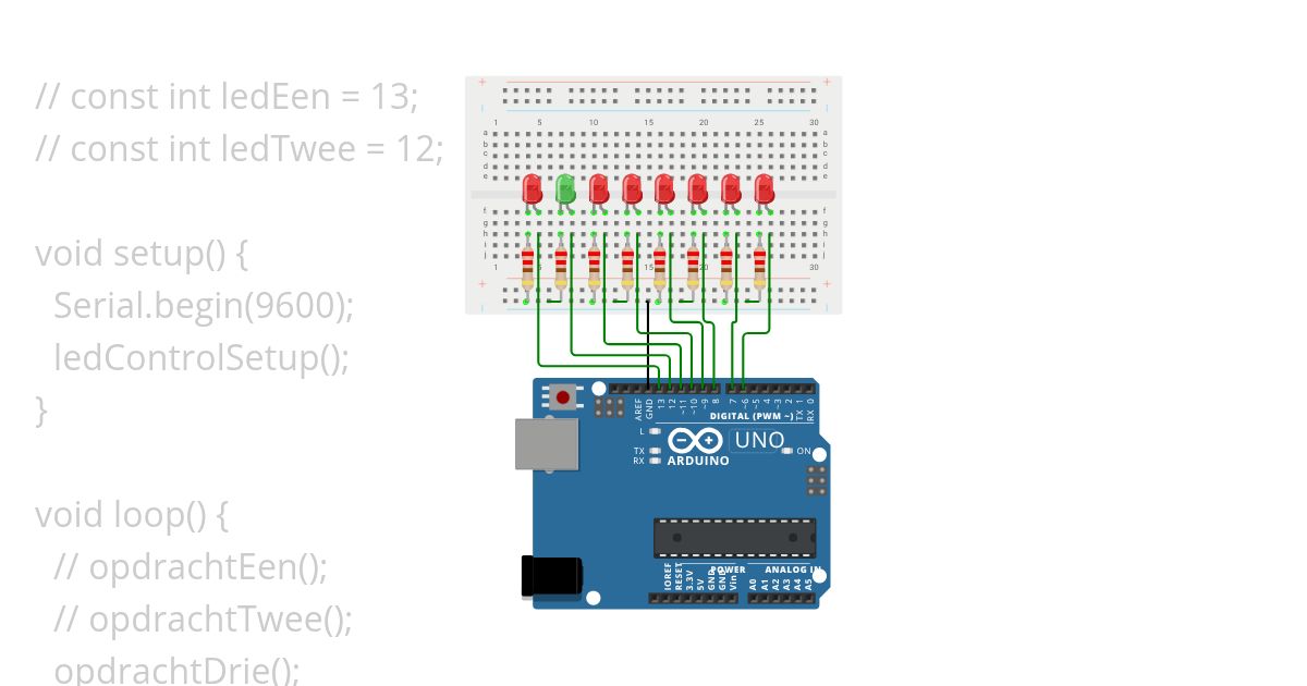 Les 5 - programmeren zonder delay simulation