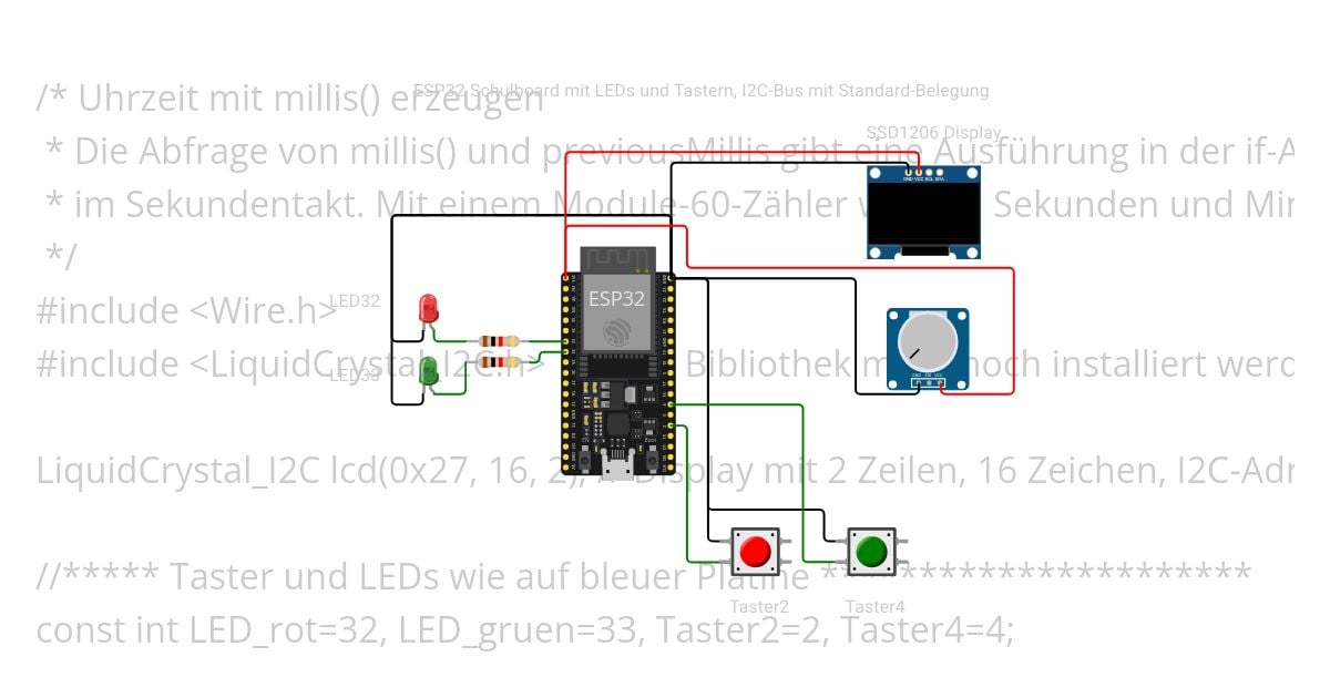 ESP32 Basisboard simulation