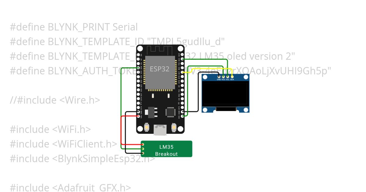 esp32 LM35 oled  blynk Alvarez_v2 simulation