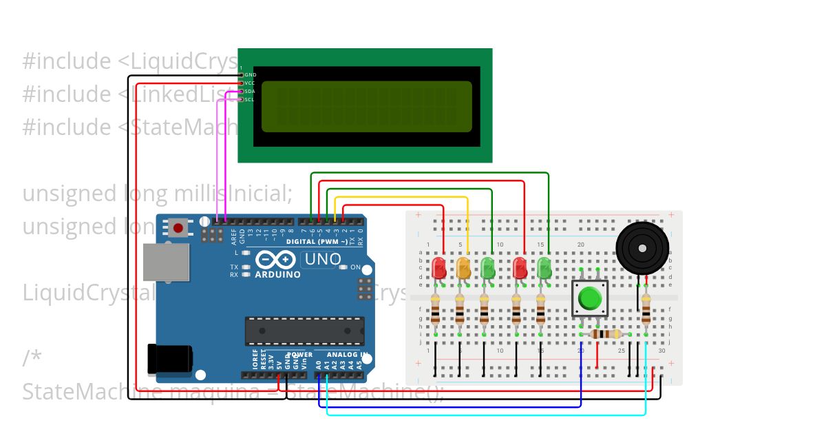 Tentativa 3 state machine simulation