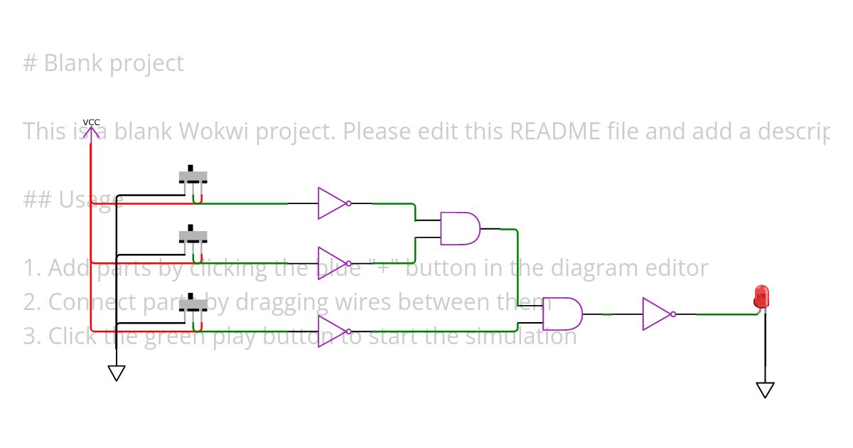 3 - Input OR Gate simulation