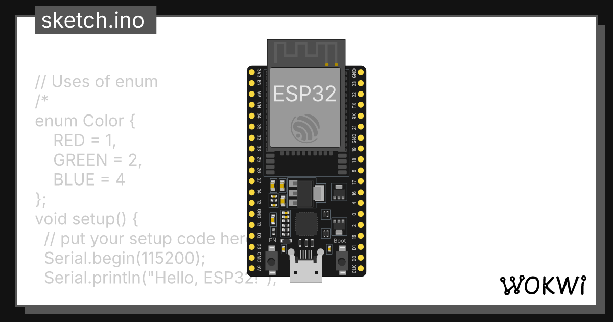 Wokwi online esp32 stm32 arduino simulator