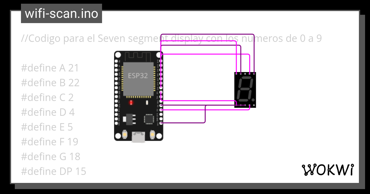 Seven Segment Wokwi Esp32 Stm32 Arduino Simulator 1882