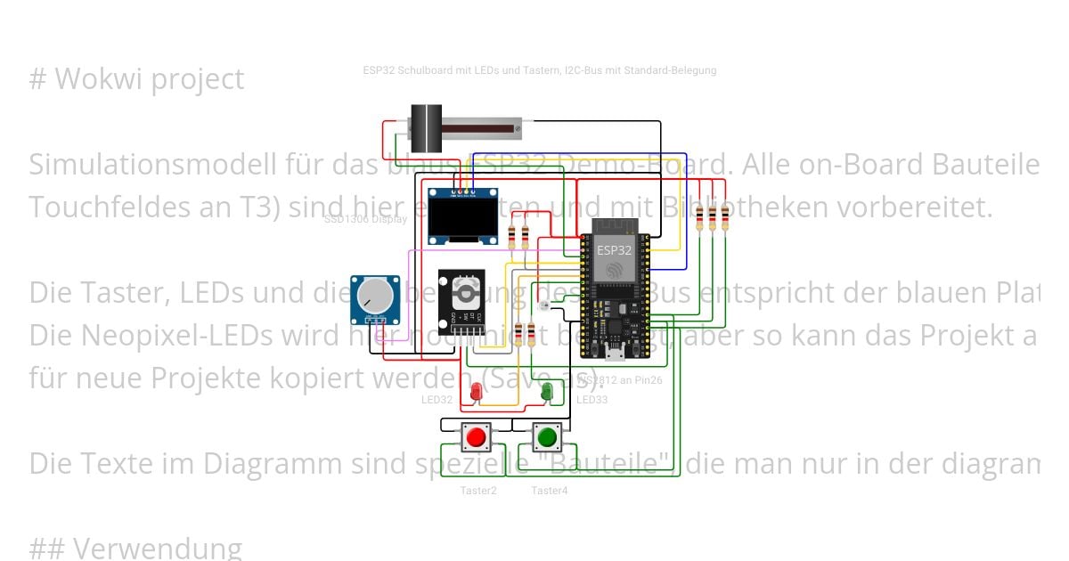 ESP32 Basisboard - Solo-Pong simulation