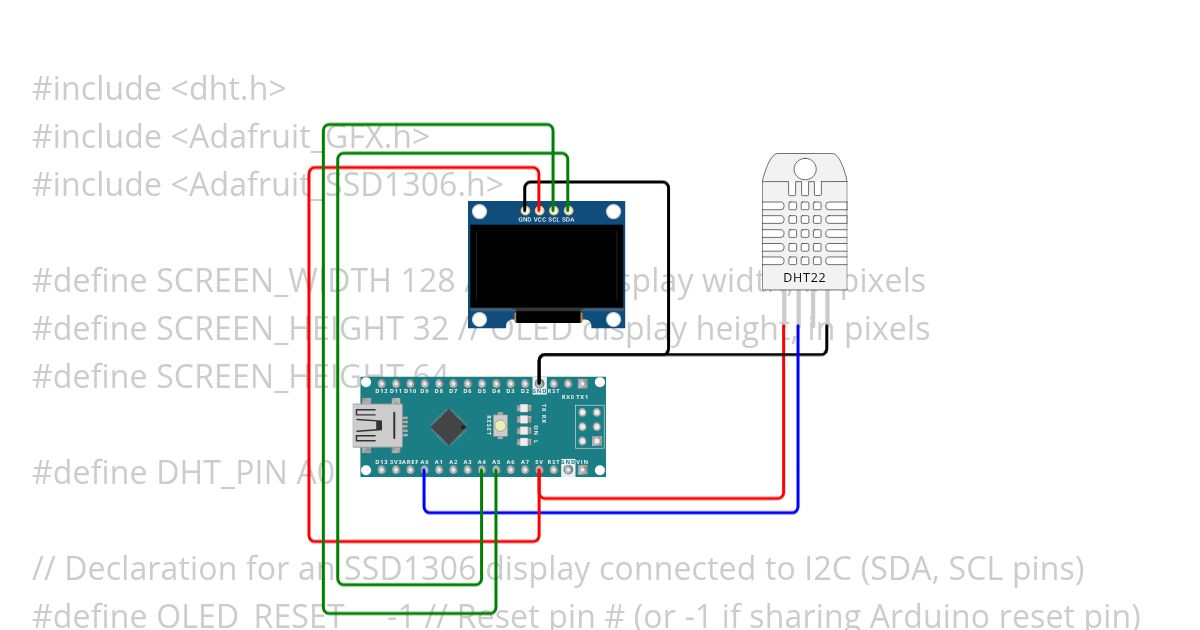 DHT-OLED simulation