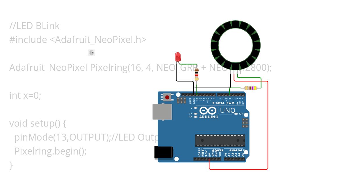 blink led simulation