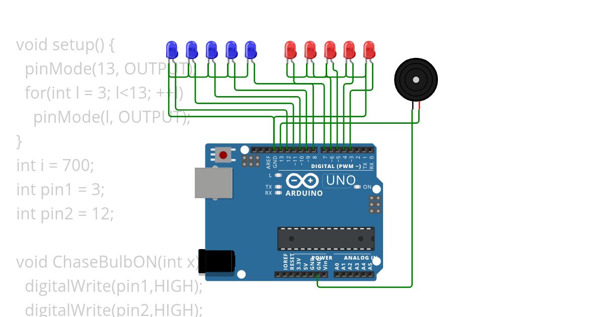 PoliceBuzzer simulation