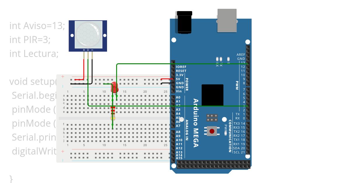 Sensor de movimiento simulation