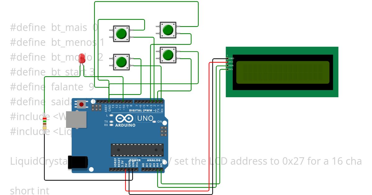 temporizador ajustavel arduino simulation
