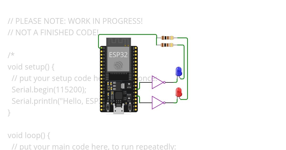 ESP32 2-channel PWM WW CW sunrise simulator v1.0 simulation