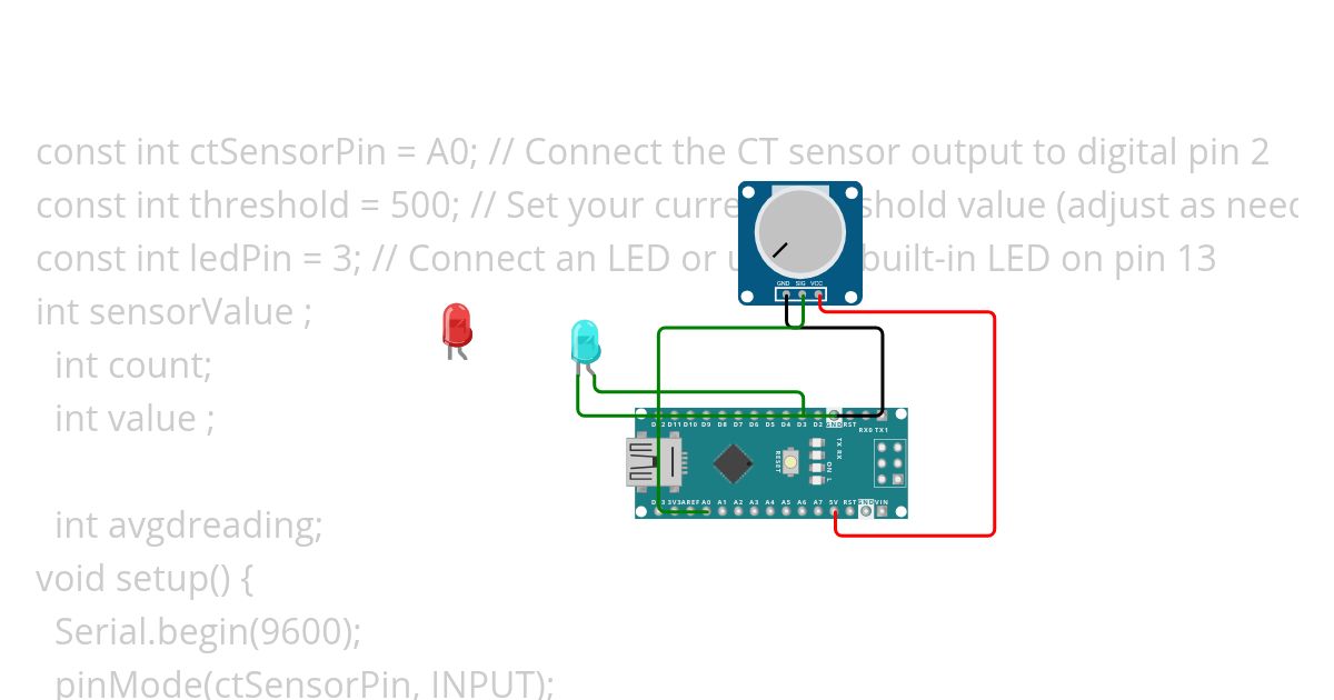 Nano Analog AVGd simulation