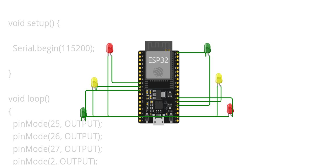 traffic light system simulation