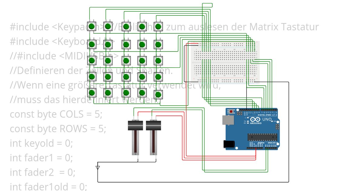 4x5 Matrix Multiplexer for Maxi simulation